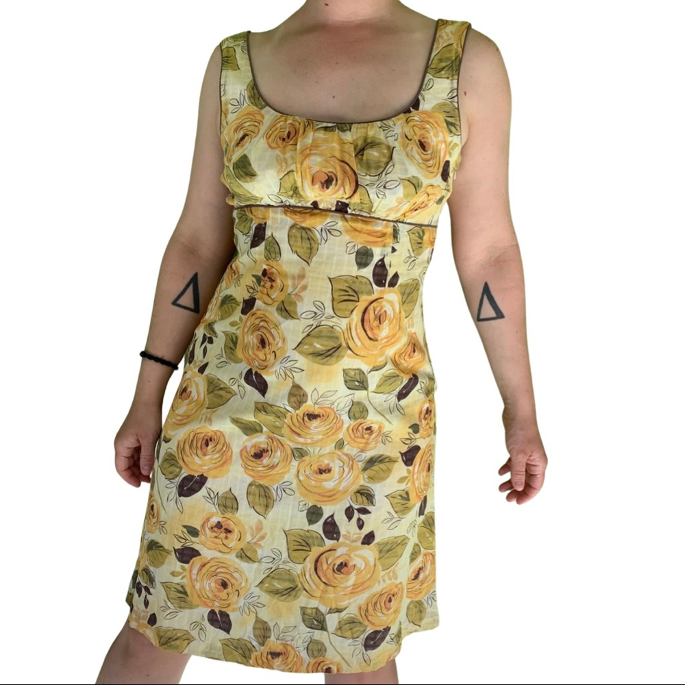 Vintage Floral Dress